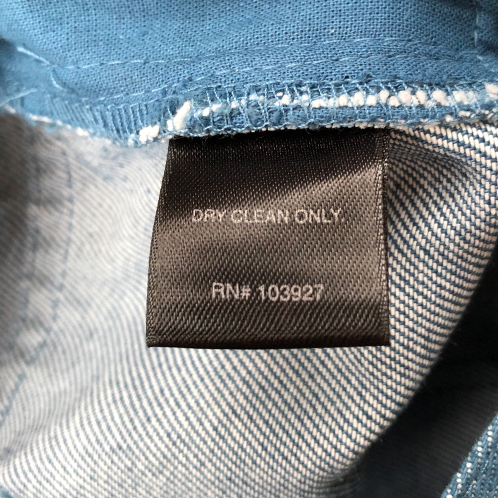Marc Jacobs Light Blue Straight Leg Trouser Jeans 33L - Picture 7 of 9